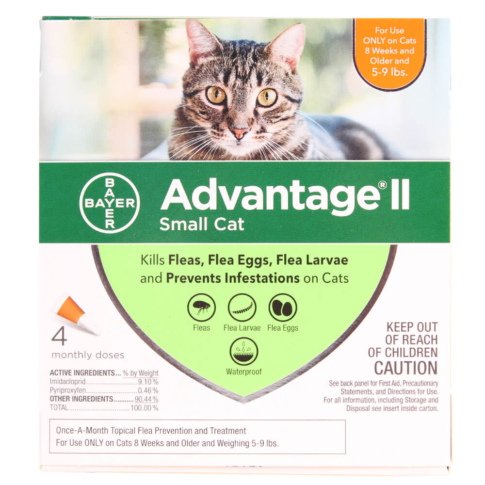 Advantage II for Cats, Feline Flea Control | Lambert Vet Supply - Pet ...