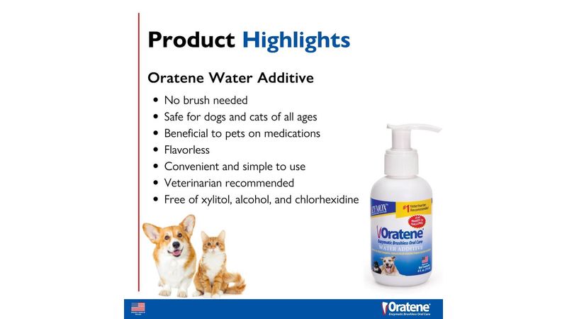 Zymox oratene best sale water additive