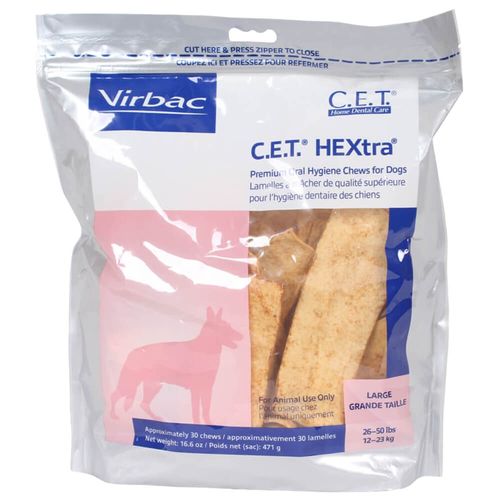 C.E.T. HEXtra Premium Chews for Dogs