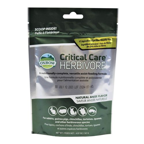 Critical Care Herbivore Complete Diet Formula