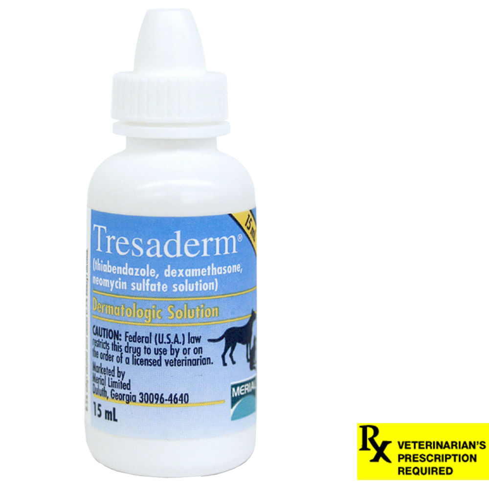 Tresaderm Rx Lambert Vet Supply Dog, Cat, Horse, Kennel, & Vet Supplies