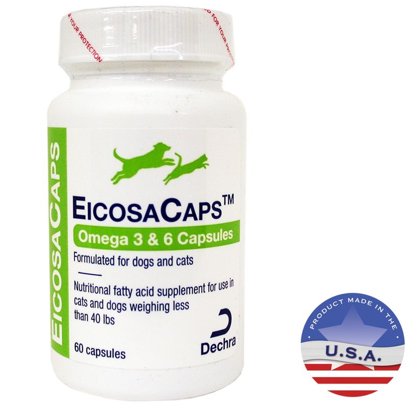 EicosaCaps Omega 3 & 6 Capsules for Dogs Lambert Vet Supply Dog
