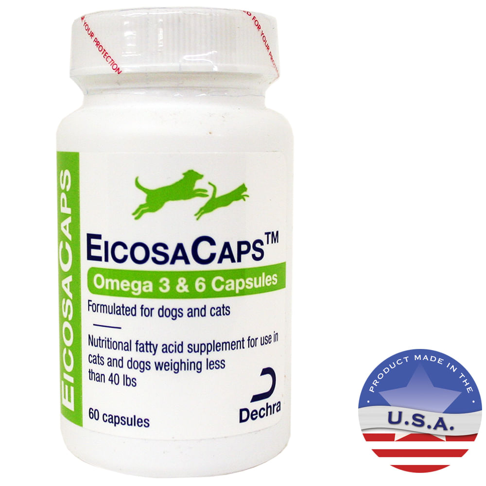 EicosaCaps Omega 3 & 6 Capsules for Dogs Lambert Vet Supply Dog