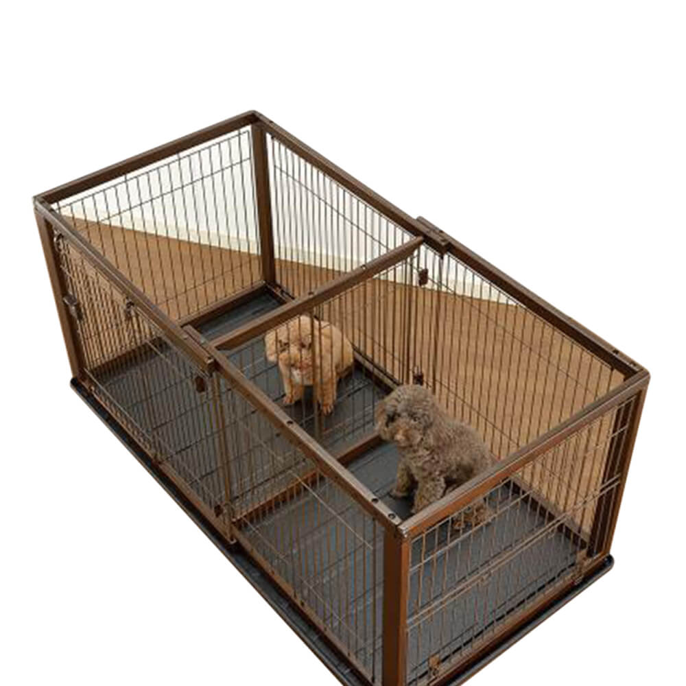 Richell Expandable Pet Crate, Small to Medium Size - Pet Supplies 4 Less