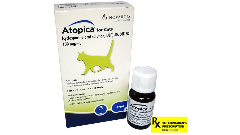 Cyclosporine liquid for store cats