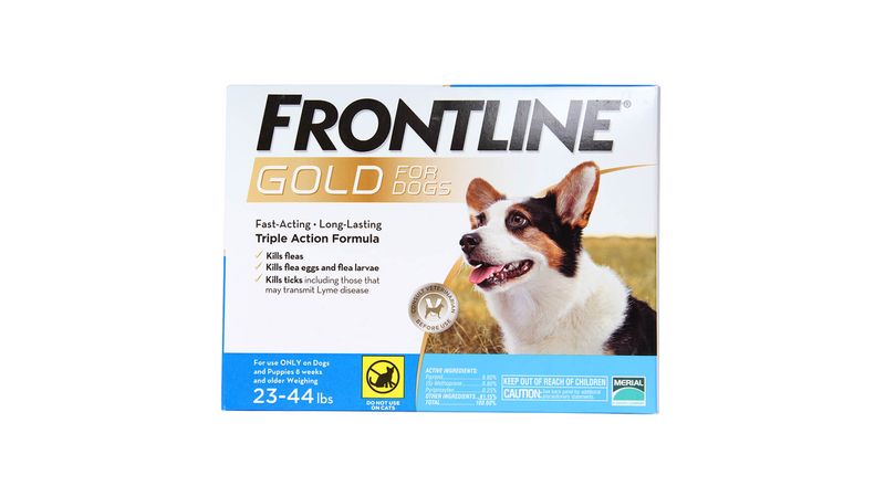 Frontline Gold for Dogs Single Dose Lambert Vet Supply Dog Cat Horse Kennel Vet Supplies