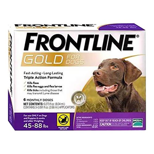 Frontline Gold for Dogs 6 Month