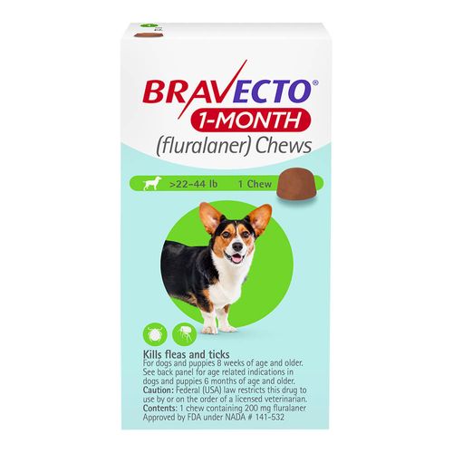 Rx Bravecto 1 Month Chewable