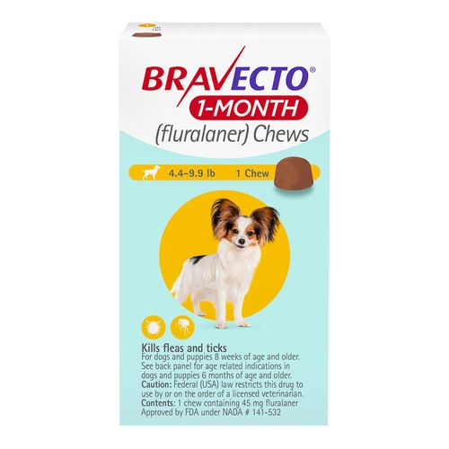 Rx Bravecto 1 Month Chewable