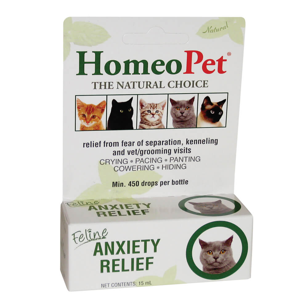 HomeoPet Feline Anxiety Relief for Cats - Lambert Vet Supply | Dog, Cat ...