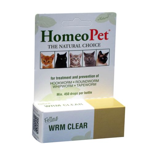 HomeoPet Feline Wrm Clear