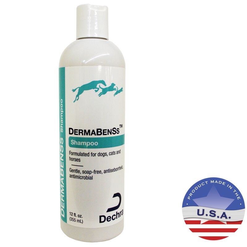 DermaBenSs Shampoo, Pet Hot Spot Shampoo Lambert Vet Supply Dog, Cat, Horse, Kennel, & Vet
