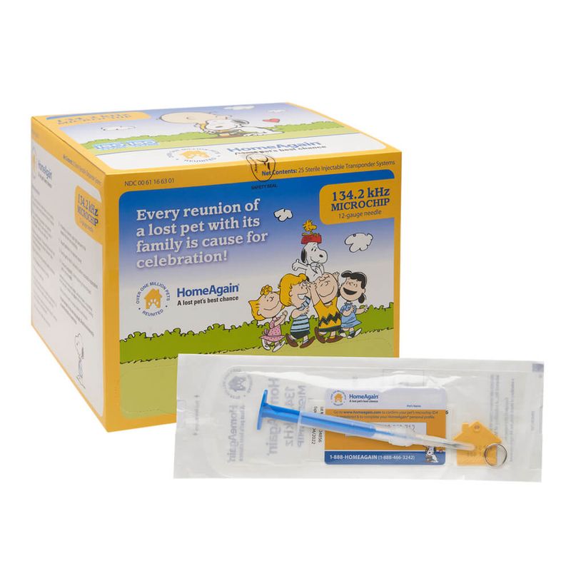 HomeAgain Implant Microchips Lambert Vet Supply Dog, Cat, Horse