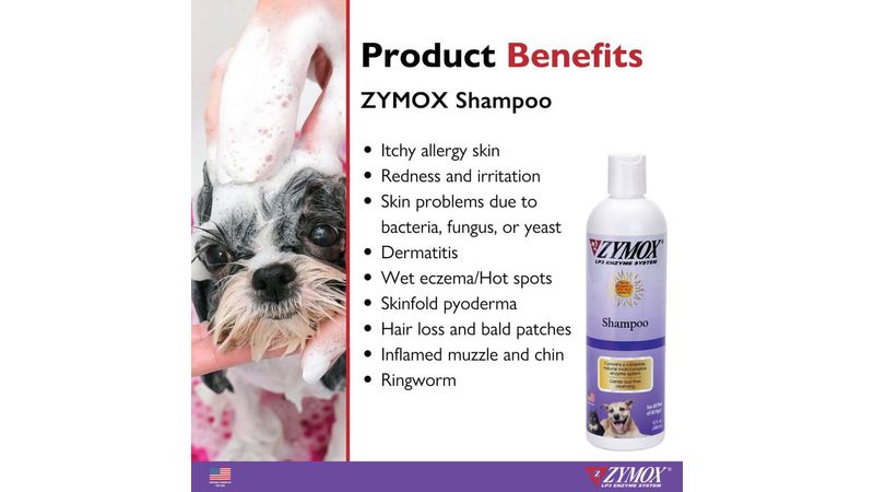 Zymox shampoo itch relief reviews sales