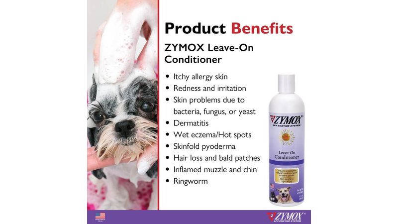 Zymox conditioning hotsell rinse itch relief