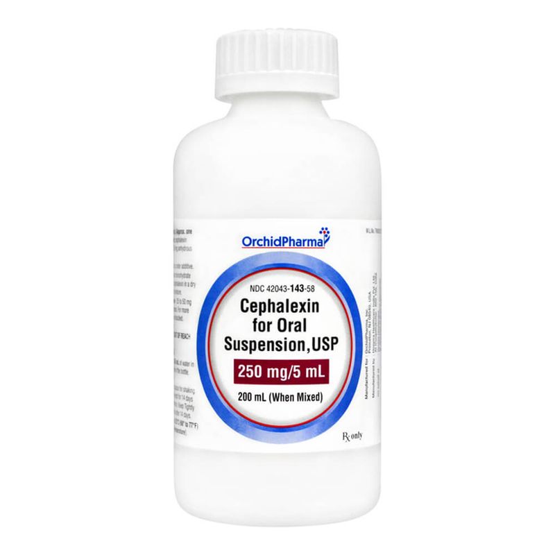 Cephalexin Oral Suspension, Oral Pet Antibiotic Lambert Vet Supply