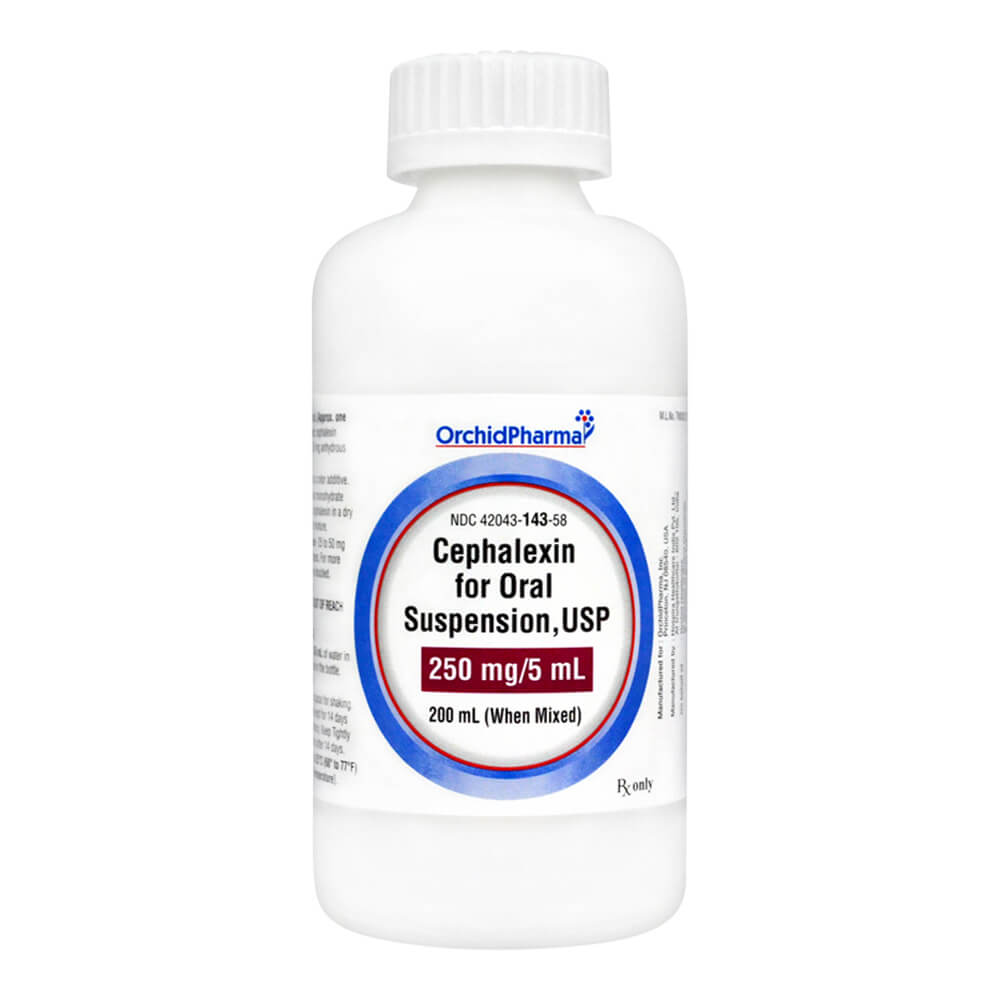 Cephalexin Oral Suspension, Oral Pet Antibiotic - Lambert Vet Supply ...