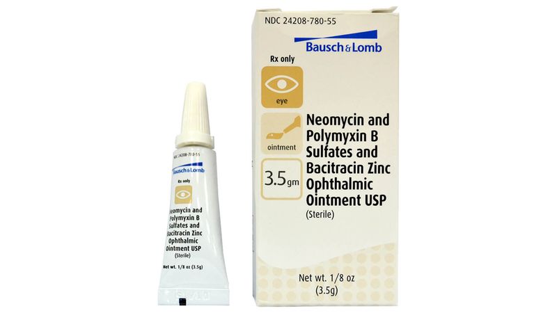 Rx Neo Poly Bac Ophthalmic Ointment 3.5gm Lambert Vet Supply Dog Cat Horse Kennel Vet Supplies