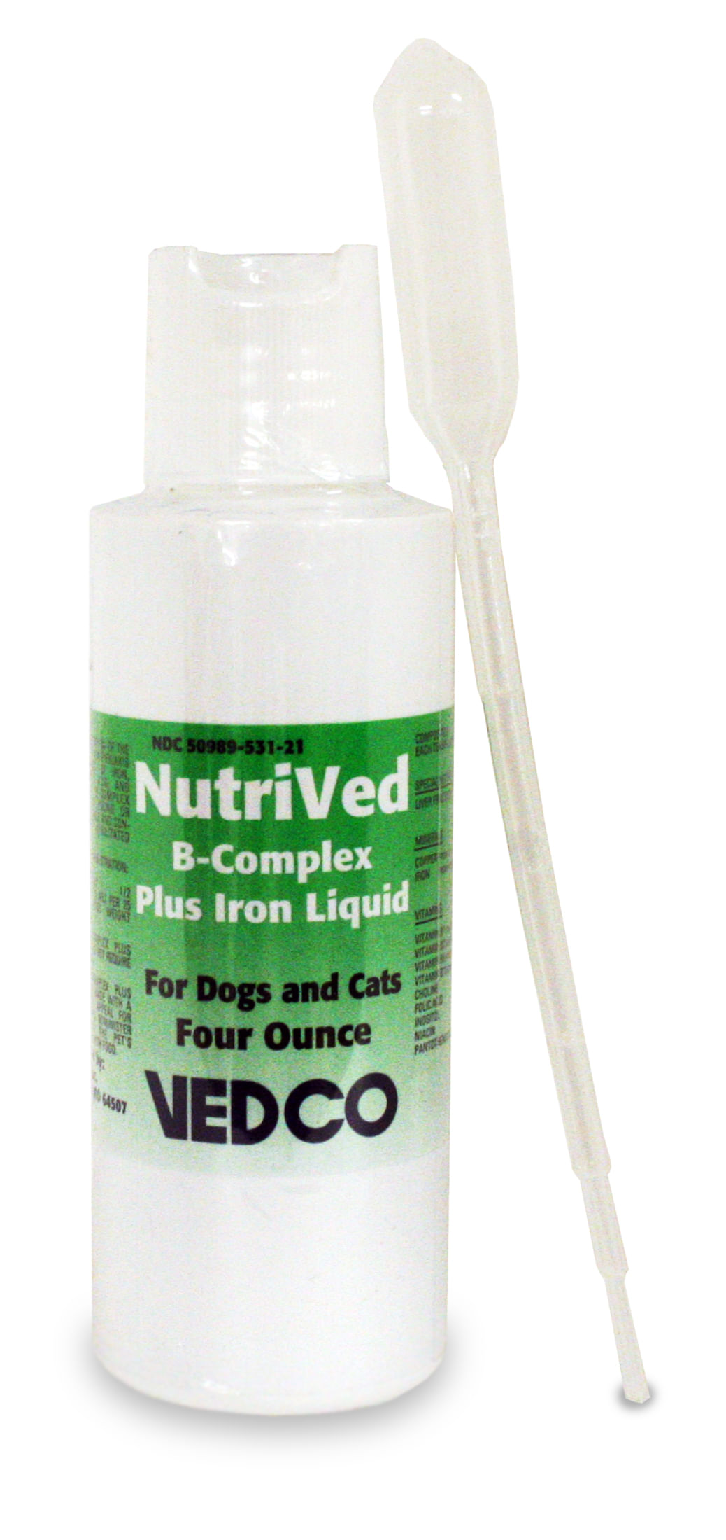NutriVed Plus Iron Liquid Dietary Supplement Lambert Vet Supply Dog, Cat, Horse