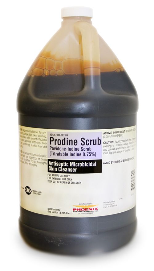 Povidone Iodine Scrub 1 Gal
