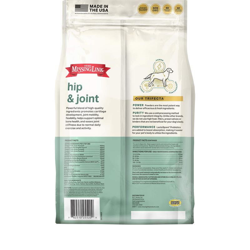 The Missing Link Dog Ultimate Hip & Joint, 5 lb Lambert Vet Supply Dog, Cat, Horse, Kennel