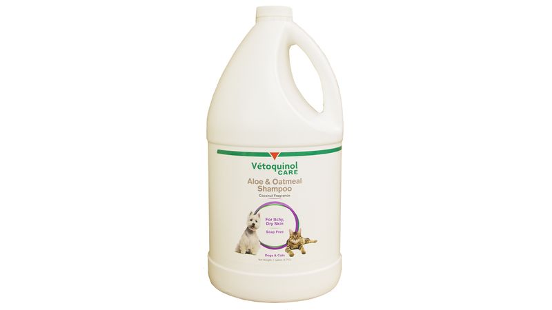 Vetoquinol care aloe & clearance oatmeal shampoo