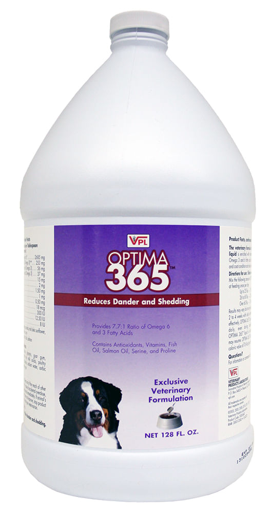 Optima 365 for Dogs and Cats, Gallon w/pump Lambert Vet Supply Dog