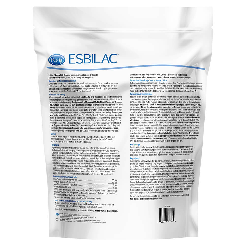 Esbilac Powder Milk Replacer, 5 lb Powder Lambert Vet Supply Dog