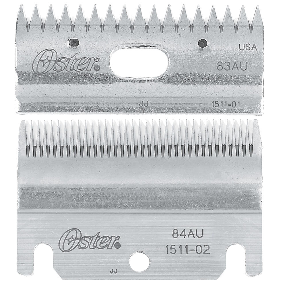 Oster 83AU/84AU Clipmaster Blades for Pet Grooming Lambert Vet