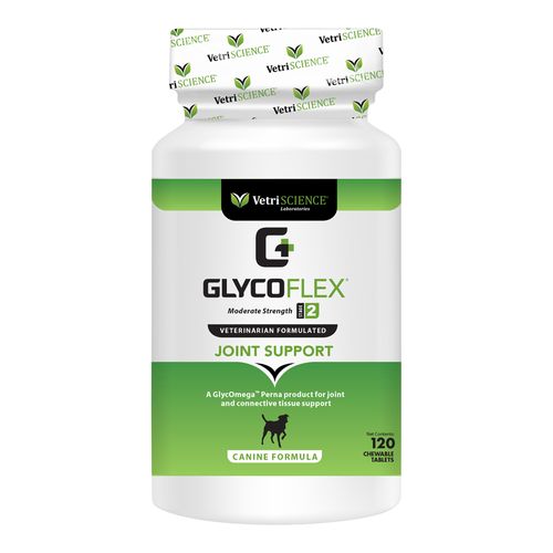 Glyco Flex 2 Hip and Joint Supplement for Dogs Chewable Tablets