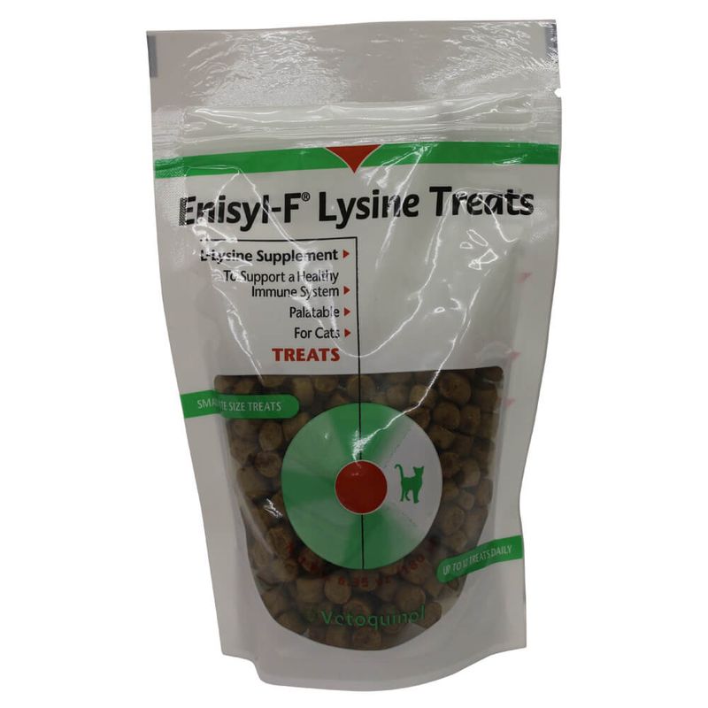EnisylF Lysine Treats, Reduce Cat Herpes Virus Lambert Vet Supply