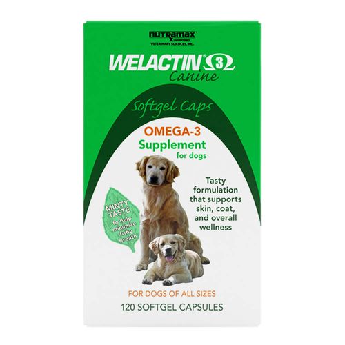 Welactin Canine Softgels 120 count