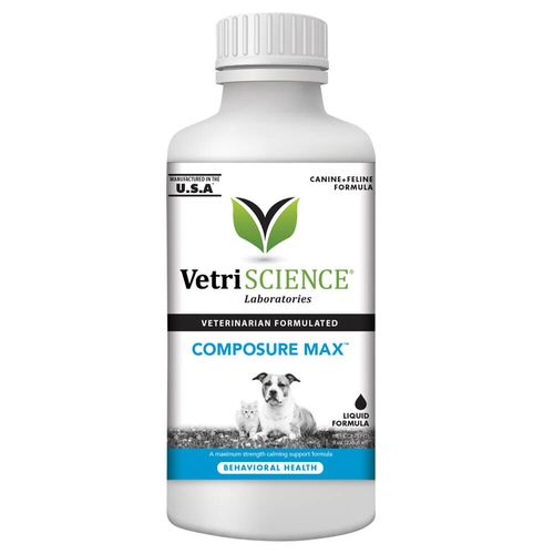 Composure Max Liquid for Dogs and Cats 8 ounce
