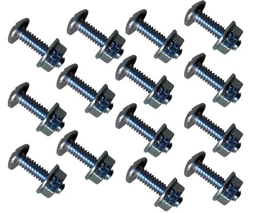 Plasti-Crate Screws Metal for LG Crate 14pk