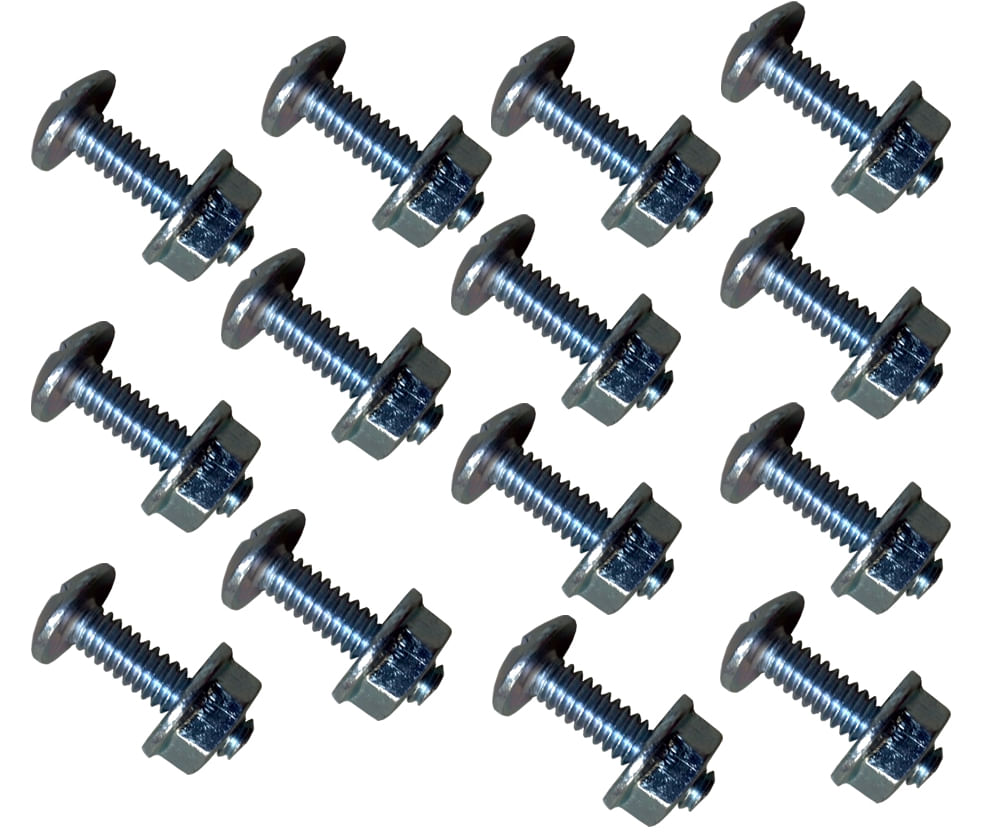 PlastiCrate Screws, Metal, for LG Crate, 14pk Lambert Vet Supply