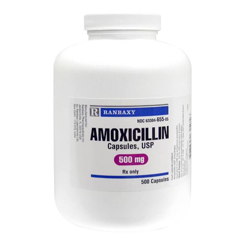 Amoxicillin  Rx 500mg  Capsules