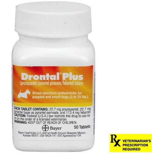 Drontal Plus Rx 22.7 mg x 50 Tablets