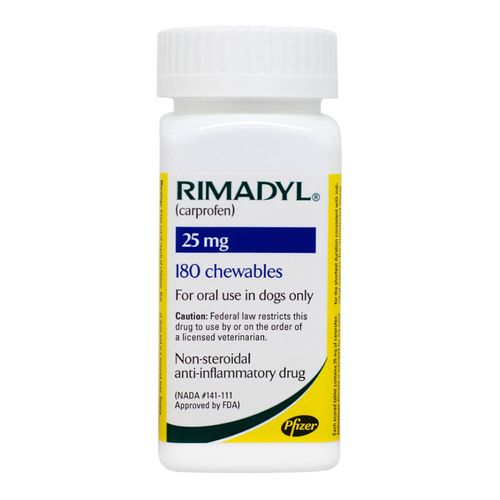 Rimadyl 25 mg 180 Chewables Rx