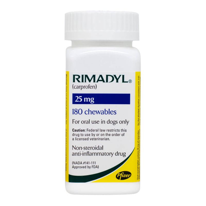 Rimadyl 25 mg, 180 Chewables Pet Pharmacy Lambert Vet Supply