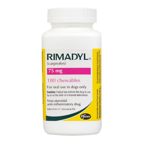 Rimadyl Rx Chewables 75 mg x 180 ct