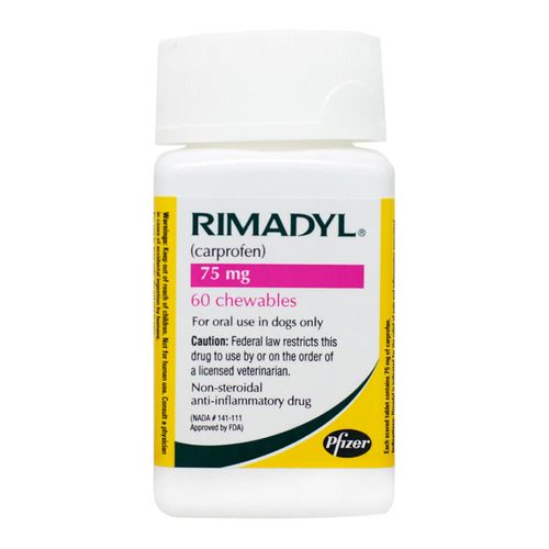 Rimadyl Rx Chewables 75 mg x 60 ct