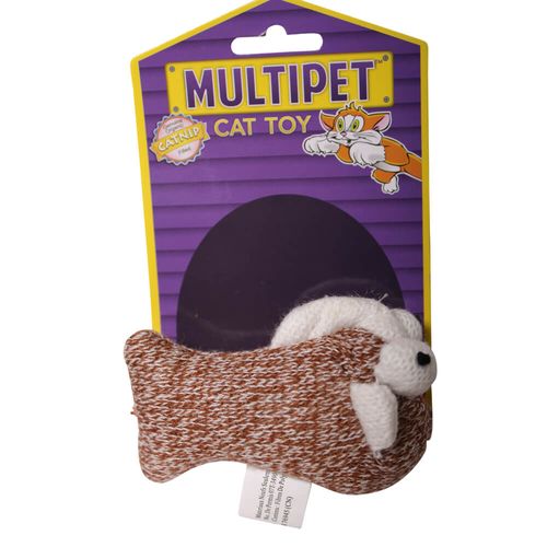 Multipet Sock Pals Cat Toy Fish 1.5"