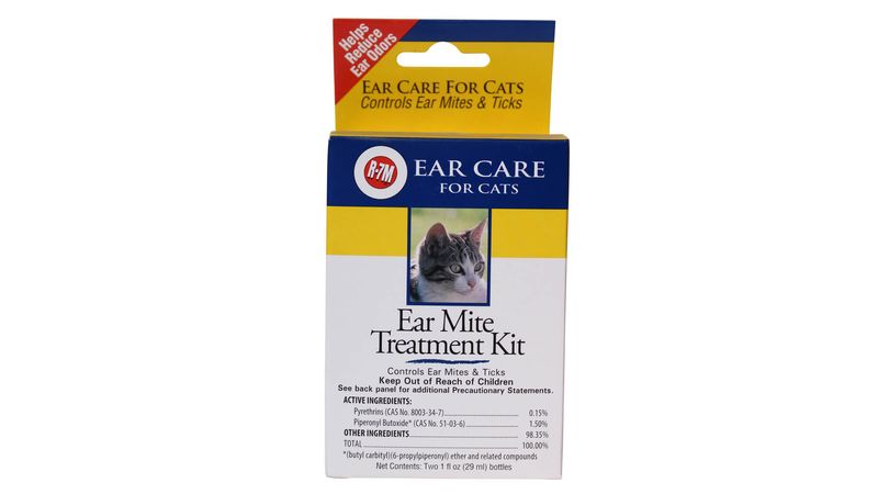 Pyrethrin cats ear mites hotsell