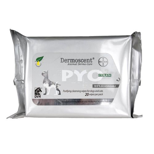 Dermoscent Pyoclean Wipes for Dogs and Cats