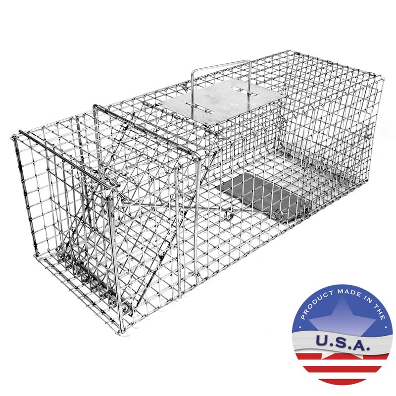 Tomahawk Live Trap 205 Collapsible Trap for Cats and Rabbits Lambert