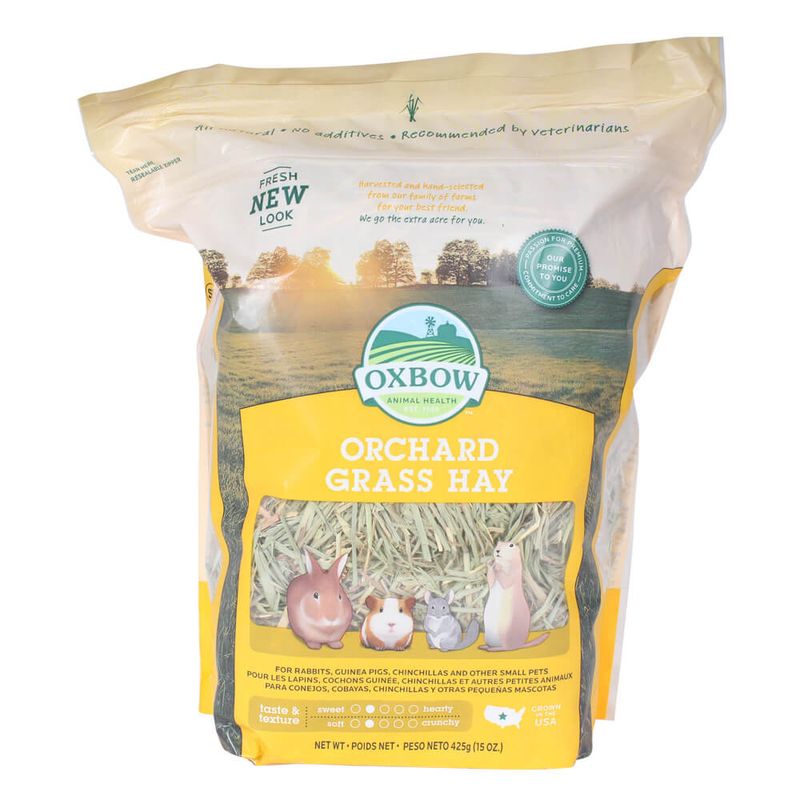 Orchard Grass Hay for Rabbits, Hamsters and Small Pets, 15 oz Lambert