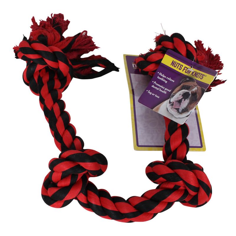 Nuts for Knots 4Knot Rope, 25" Assorted Lambert Vet Supply Dog