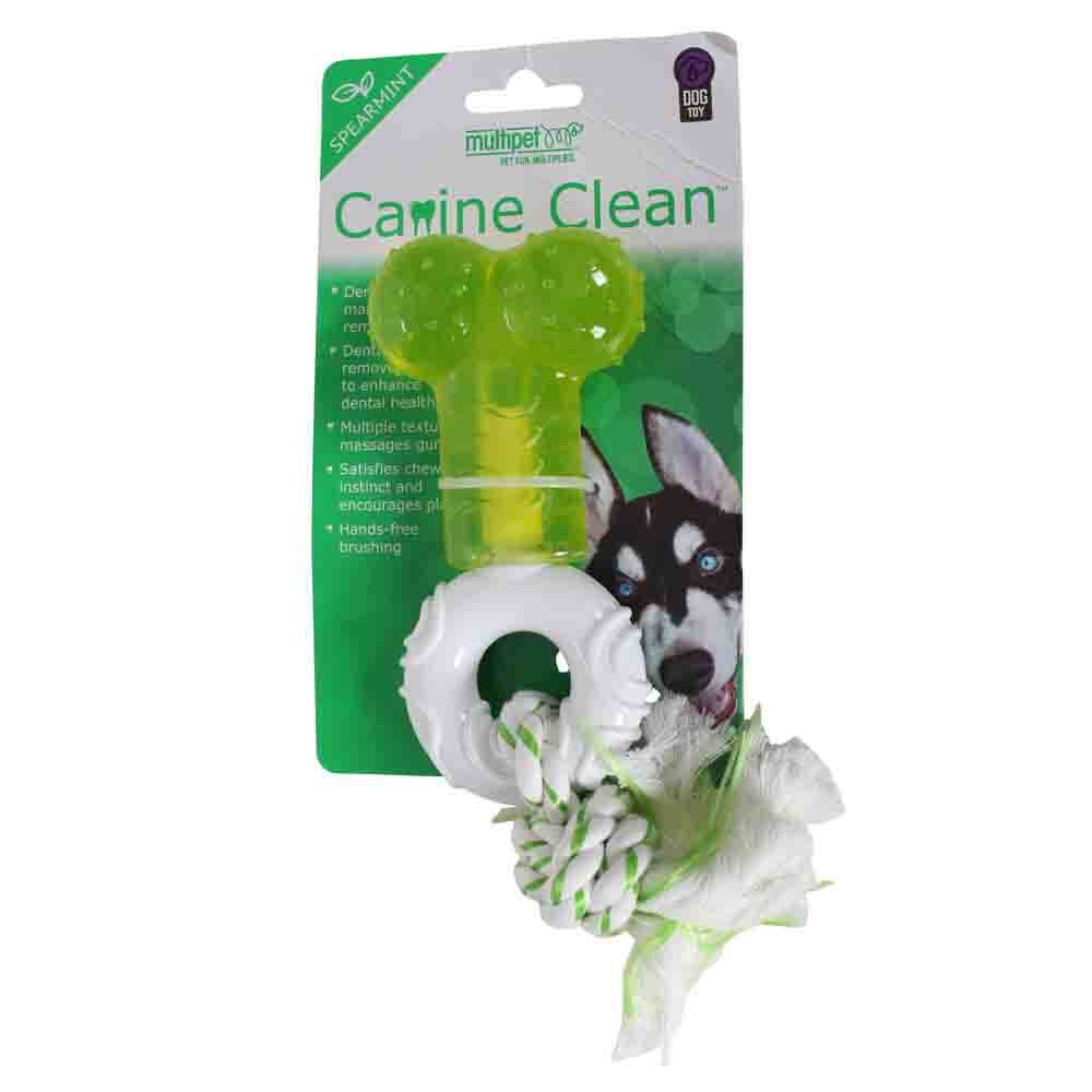 Canine Clean Spearmint Bone Combo Lambert Vet Supply Dog, Cat