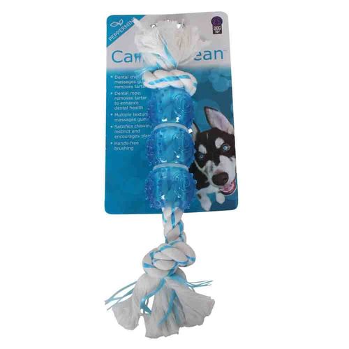 Canine Clean Peppermint Rope with 3 TRP Balls