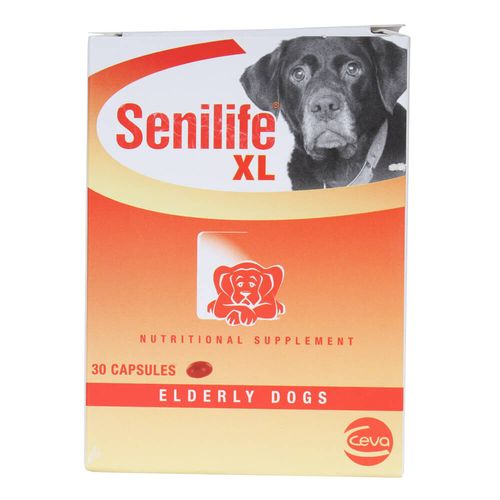 Senilife XL Nutritional Supplement for Elderly Dogs 30 ct